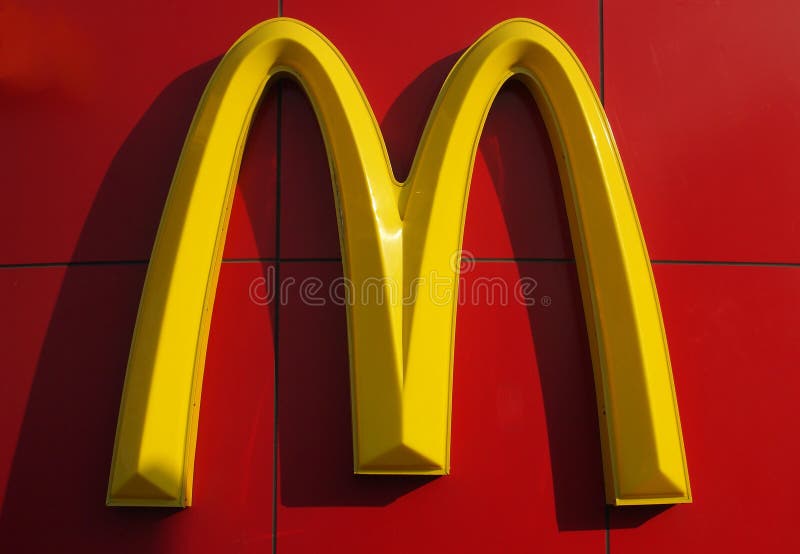 McDonald Logo zdjęcia royalty free McDonald Logo zdjęcia royalty free