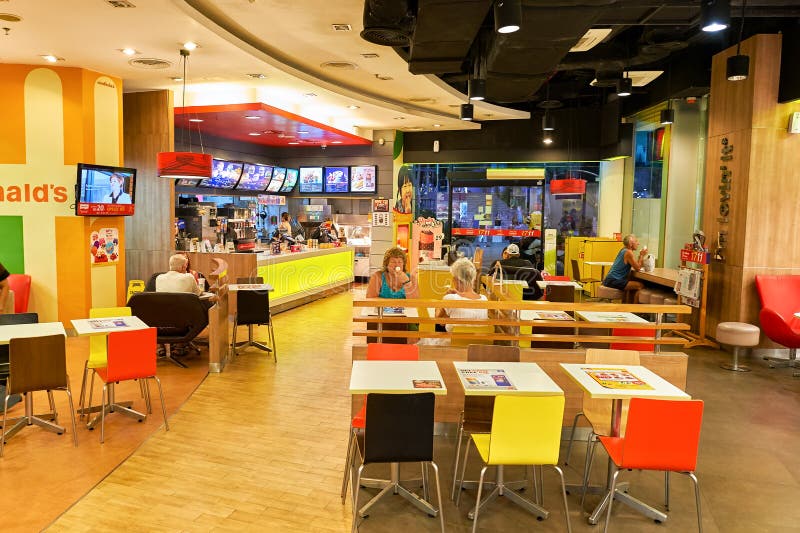 McDonald s restaurant editorial photography. Image of donalds - 102945647