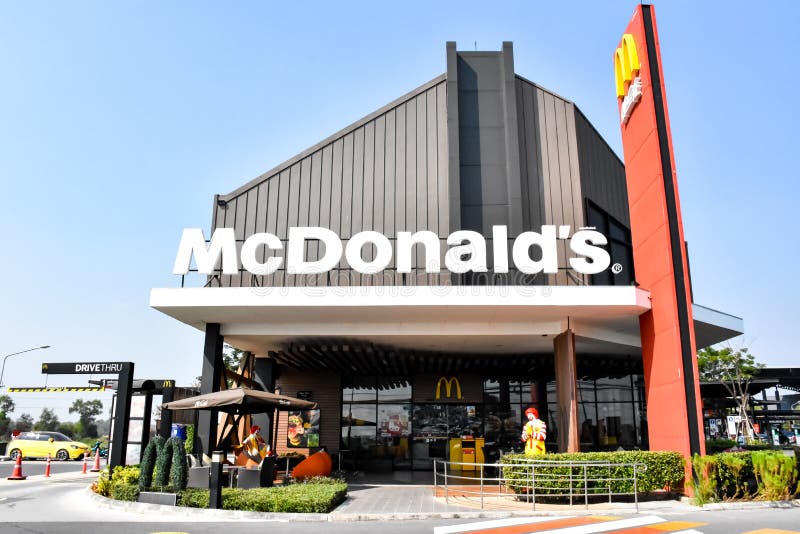 McDonald`s Restaurantâ€‹ inâ€‹ Ayutthaya, Thailandâ€‹-Asiaâ€‹