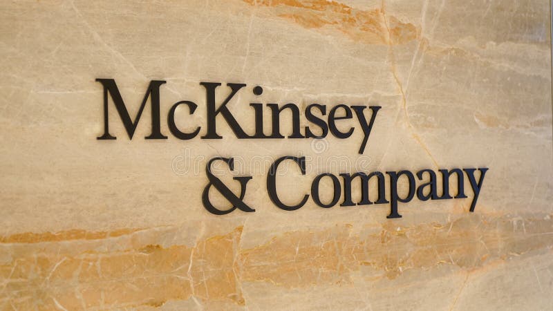 Mckinsey and Company Logo at the Entrance of Istanbul Office ...