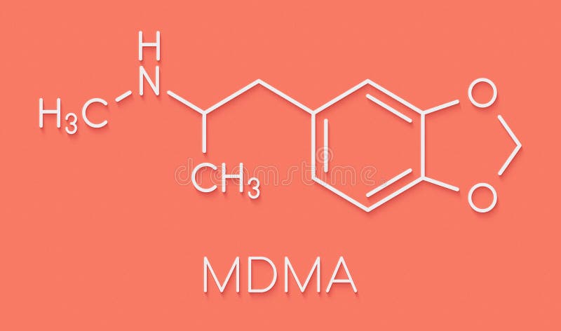 Pillen Der Ekstase Mdma Vektor Abbildung Illustration Von Mdma