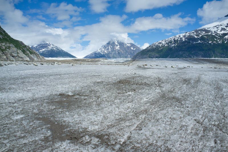 Meade Glacier 2 fotografia stock. Immagine di alasca 69203830