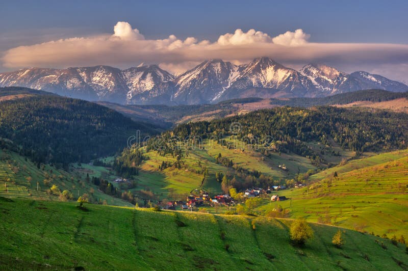 Obec Osturna a Belianské Tatry