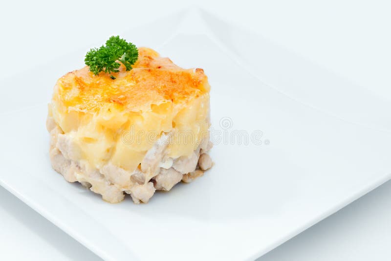 Meal on white stock photo. Image of healthy, potato, diet 82284372
