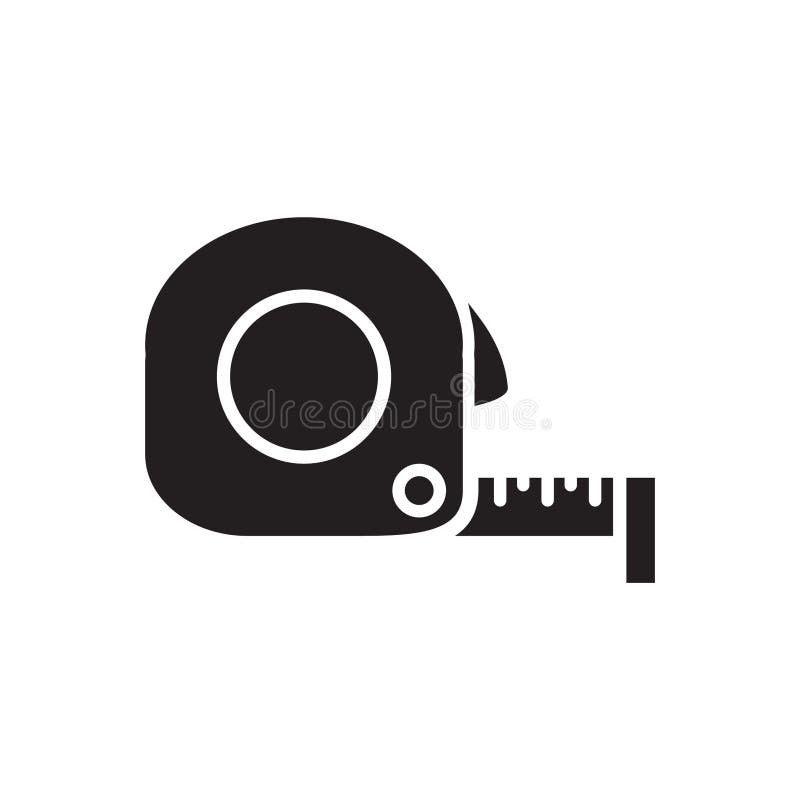Measure Icon Vector Logo Design Template Stock Vector Illustration of