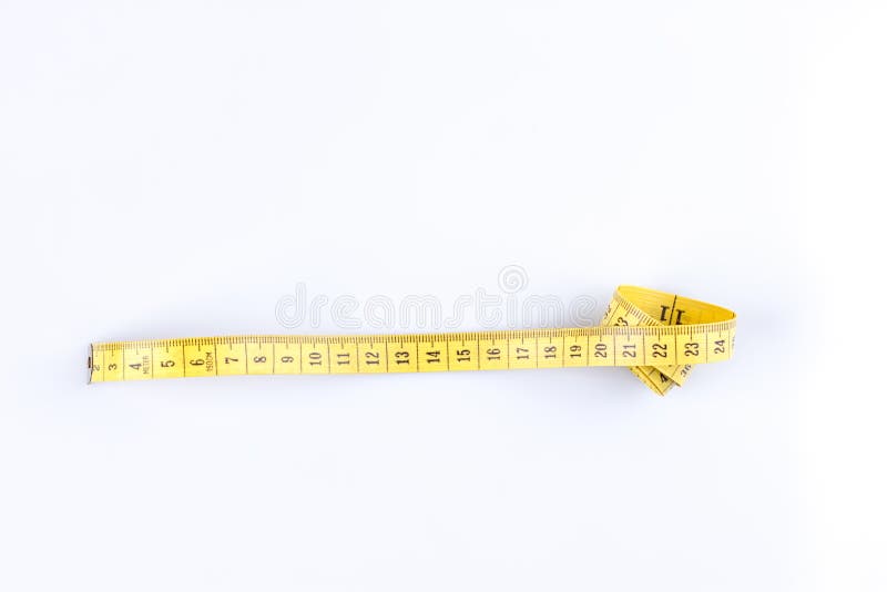 Measure tape yellow isolated royalty free stock images Measure tape yellow isolated royalty free stock images