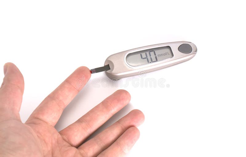 Measurement of Level of Sugar of Blood Stock Image Image of lifestyle