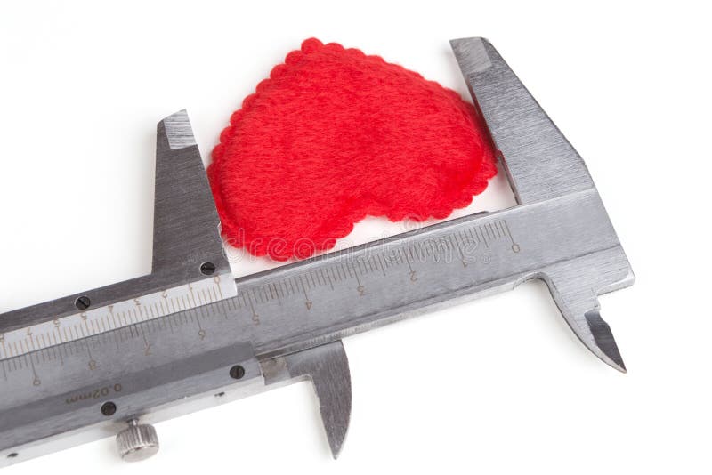 Measures the Size of the Heart Stock Image Image of paramedic