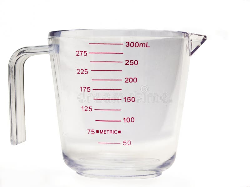 Measuring Cup Empty 2 stock image. Image of mesuring 58981601