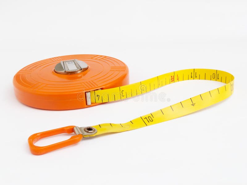 Old tape measure stock image. Image of inches, scale, measurement 710883