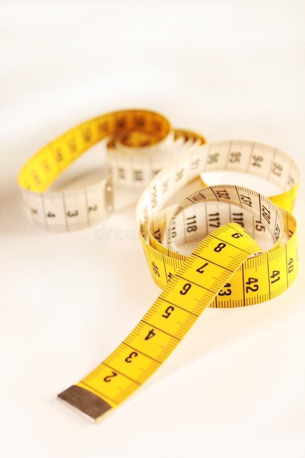 A Close-up of the Tape Measure Stock Image - Image of circumference, tape:  171275191