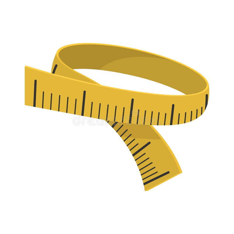 How to draw Sewing Measuring Tape 