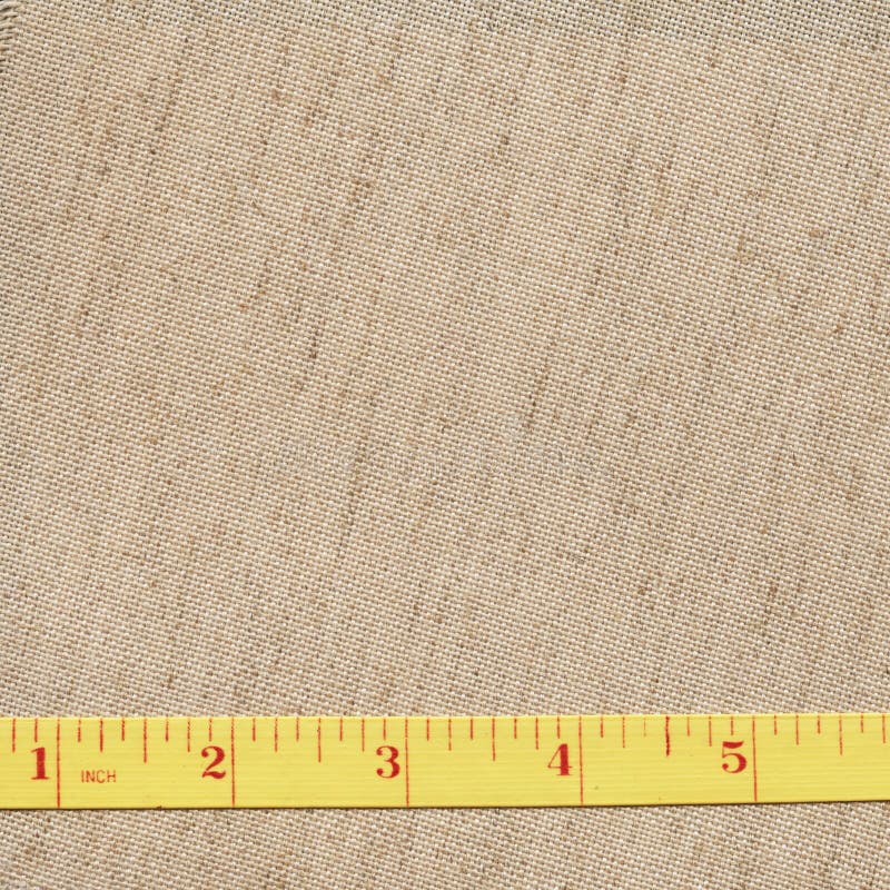 Fabric tape measure length Cut Out Stock Images & Pictures - Page
