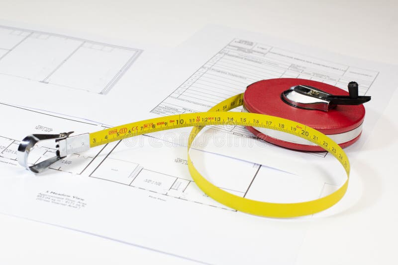Measuring tape royalty free stock image
