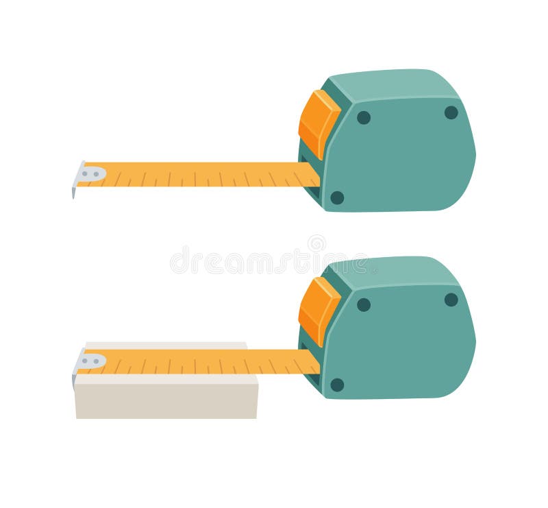 Sewing Measuring Tape Vector Isolated Illustration Stock Illustration -  Download Image Now - Tape Measure, Cartoon, Illustration - iStock