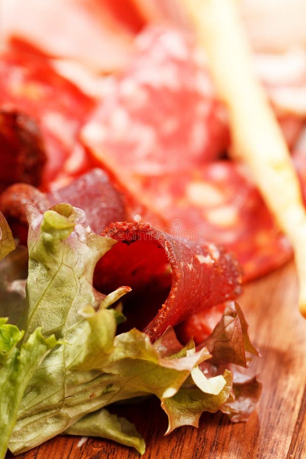 Meat appetizers stock image. Image of party, cheese, cold - 27330931