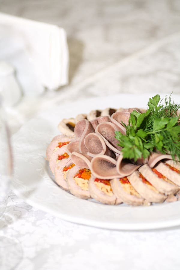 Meat dish stock photo. Image of life, flank, dinner, cold 16129988