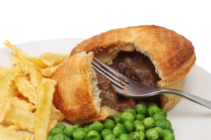 Meat pie closeup