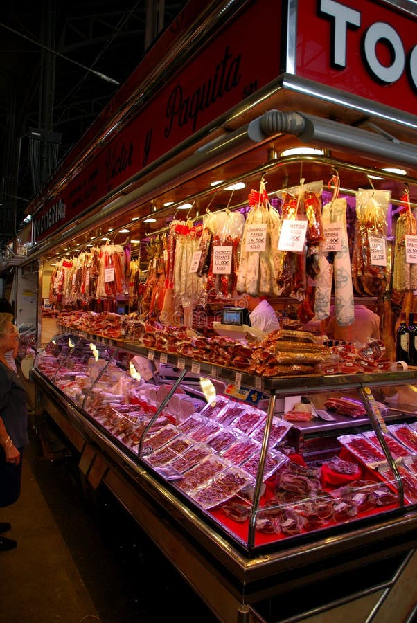 Meat Shop, Barcelona, Spain Picture. Image 82899402