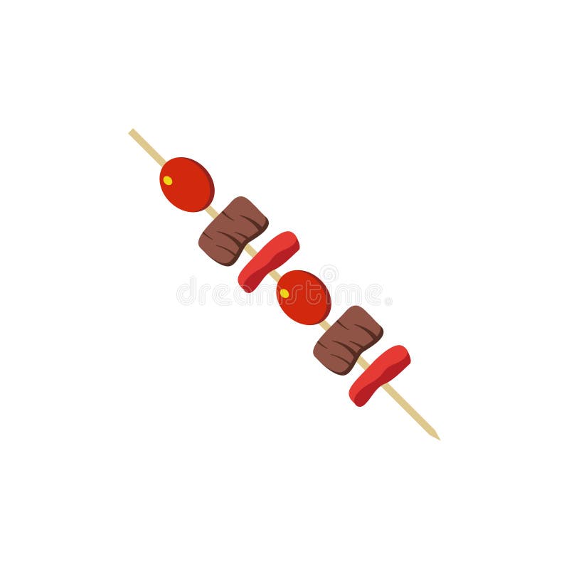 Meat Stick Icon Design Template Vector Isolated Illustration Stock Vector Illustration of