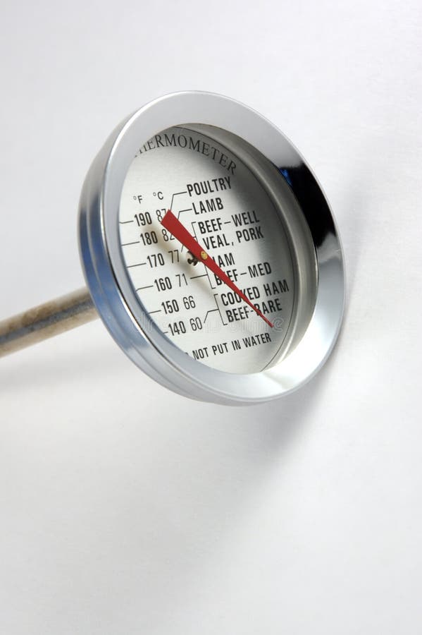 Meat Thermometer stock image. Image of oven, metal, cooking 299667