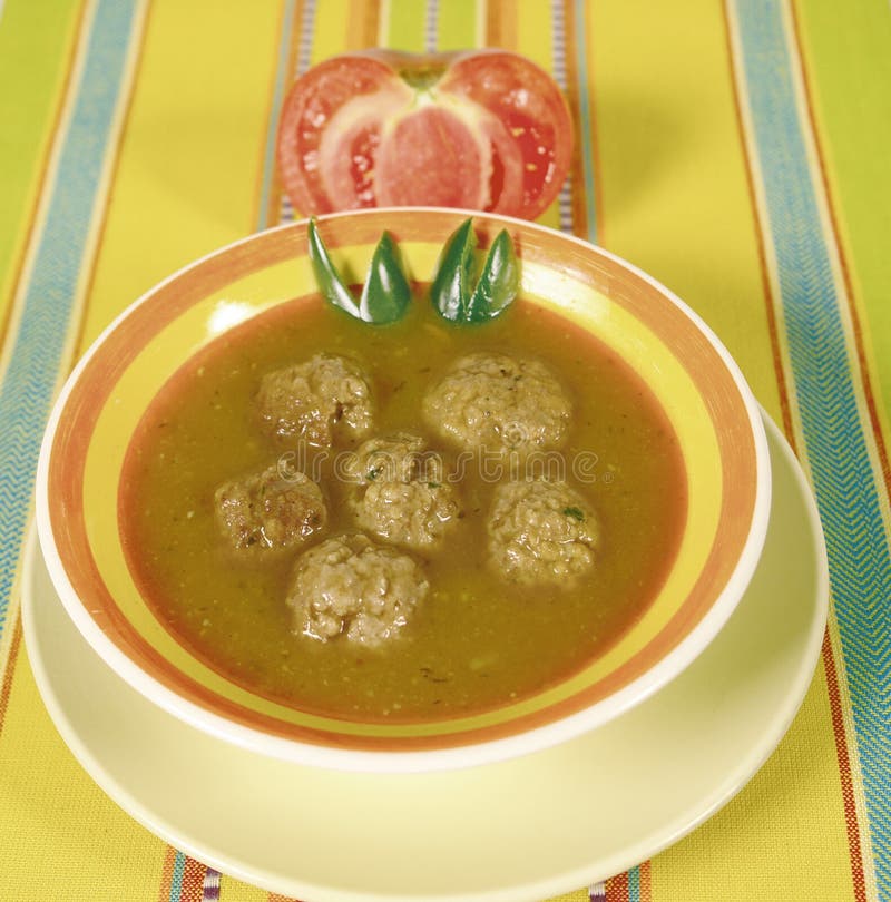 Meatball soup