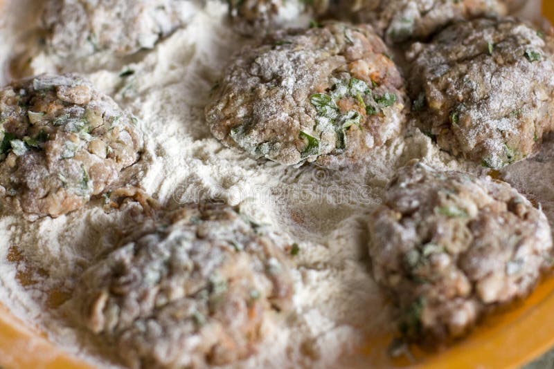 Meatballs stock photo. Image of plate, beef, ingredients 35308818