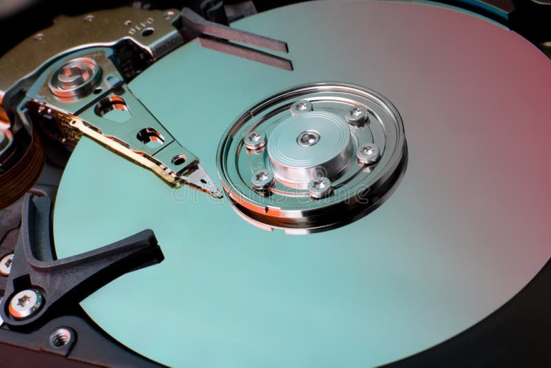 Disco duro de ordenador imágenes de archivo libres de regalías