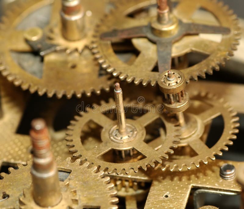mechanical watch gears