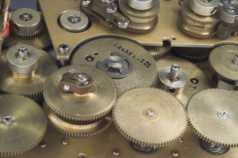 Mechanical gears stock photo. Image of wire, gear, shaft - 970906