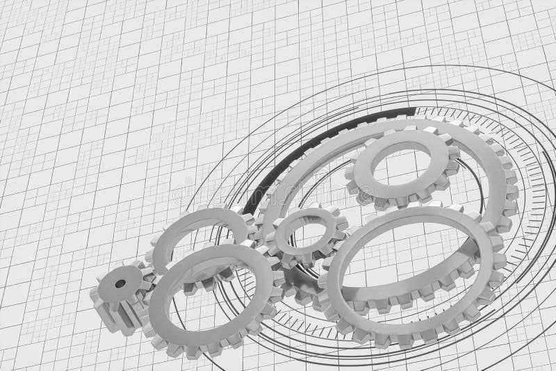 Mechanical Gears - Free 3D models