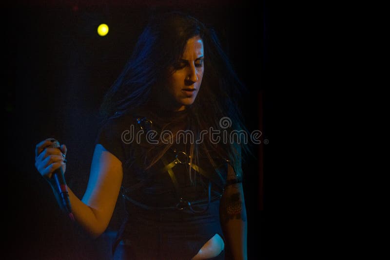 Mechanical God Creation at Legend Club MI 07-06-2018. Milan, Italy - June 6, 2018: Italian metal rock band MECHANICAL GOD CREATION, performs at LEGEND CLUB of stock image Mechanical God Creation at Legend Club MI 07-06-2018. Milan, Italy - June 6, 2018: Italian metal rock band MECHANICAL GOD CREATION, performs at LEGEND CLUB of stock image