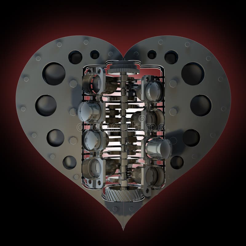 Mechanical heart V8