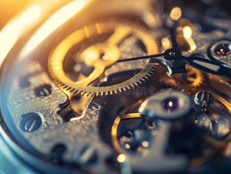 Mechanical best sale watch inside