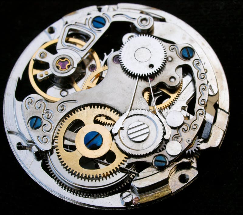 Mechanical watch stock photo. Image of detail, antique - 116426660