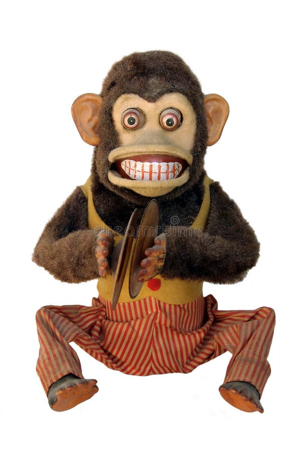 Mechanischer Schimpanse stockfoto. Bild von pelz, komisch - 14604694