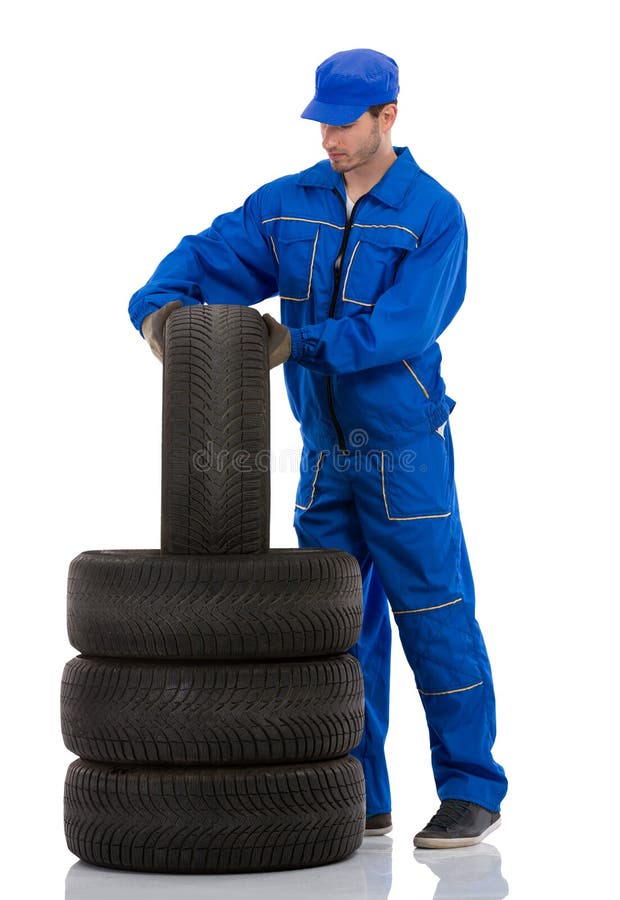 Mecânico de carro fotografia de stock Mecânico de carro fotografia de stock