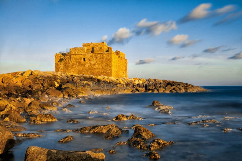 Medeival fort by the sea