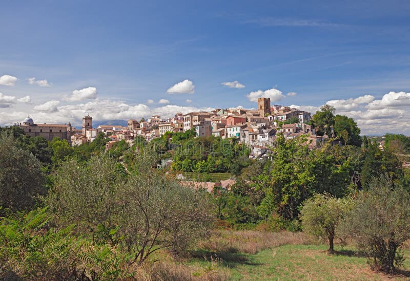 Landscape of the italian medieval town Lanciano, Abruzzo, Italy. Landscape of the italian medieval town Lanciano, Abruzzo, Italy