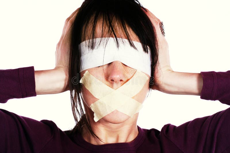 Media Blind Censorship Concept Stock Image Image of censorship