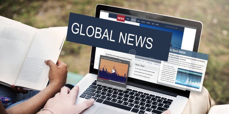 Media Journalism Global daily News Content Concept Stock Photo - Image of  networking, information: 76605766