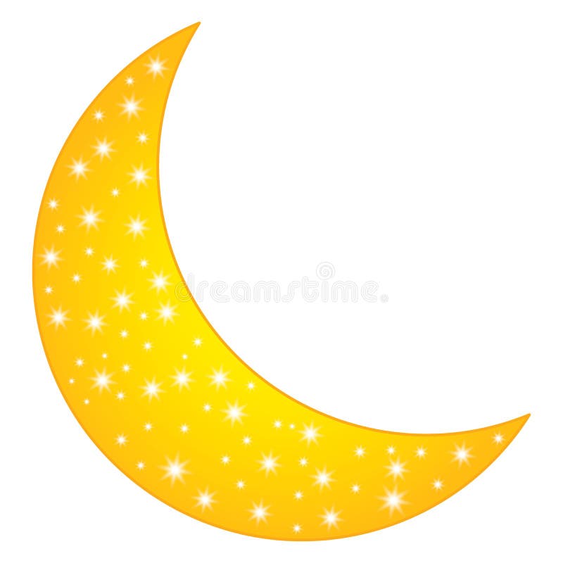 Media luna del vector Crescent Vector Illustration libre illustration Media luna del vector Crescent Vector Illustration libre illustration