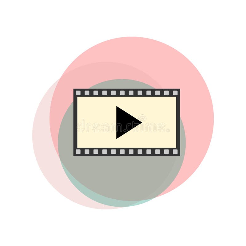 Icon for film scanner Royalty Free Vector Image