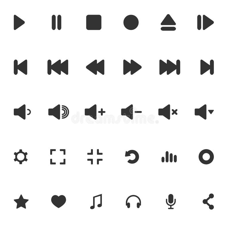 Play music audio - Download free icons