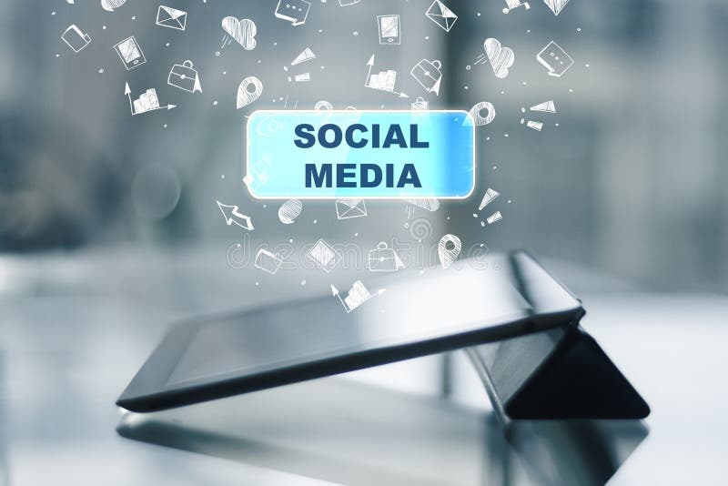 Media social, atelier et concept de communication images stock Media social, atelier et concept de communication images stock