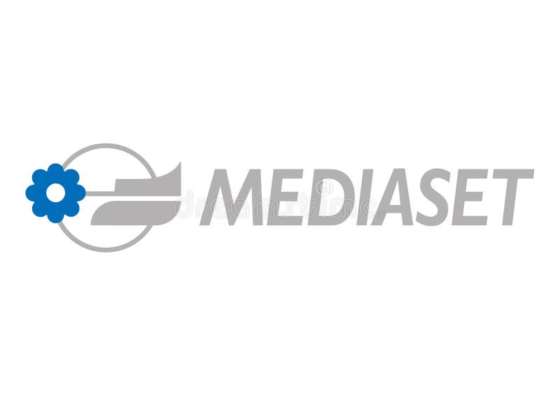 Mediaset Logo editorial photo. Illustration of televisione - 130992616