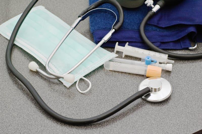 Medical accessories stock image. Image of health, hear 13770985