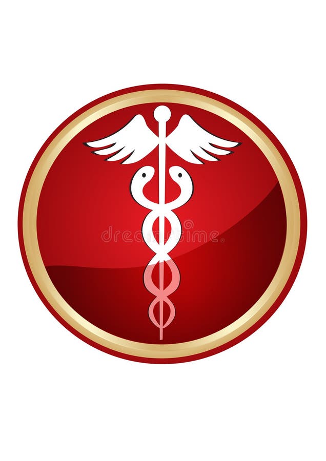 Caduceus stock vector. Illustration of concept, soundness - 5863553