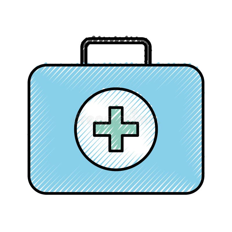 Medical bag cartoon stock vector. Illustration of icon 93593192