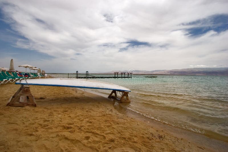 Medical Beach in Sunny Spring Day Stock Image Image of east, chairs 14608345